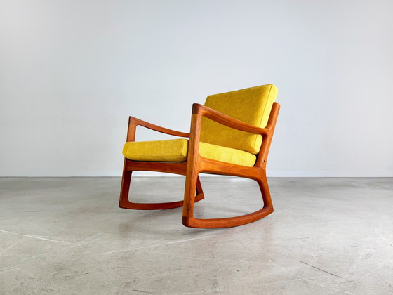 Image 1 of Midcentury rocking chair France & Søn Ole Wanscher danish teak