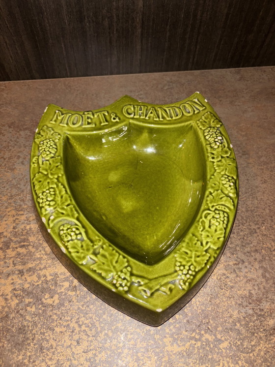Image 1 of Vintage ceramic Moët & Chandon ashtray
