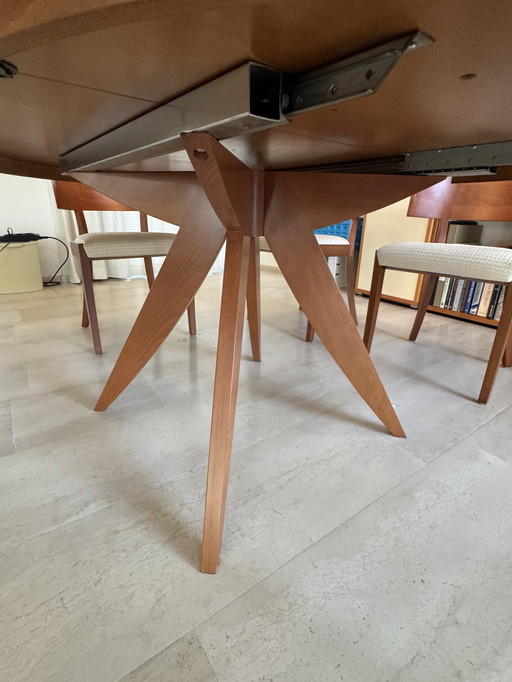 Tonon Dining Table with Insert Top + 6 Chairs