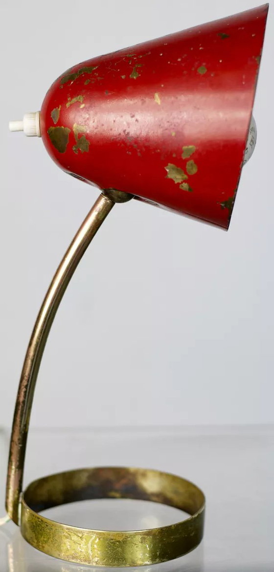 Image 1 of Brass Lamp 50's