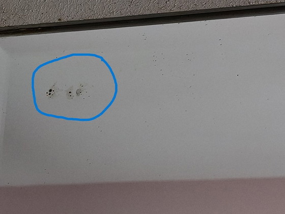 Image 1 of Miroir en bois art déco glace biseautée