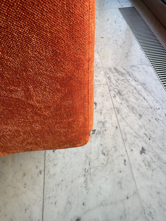 Image 1 of Divano di design arancione Edra con cuscini
