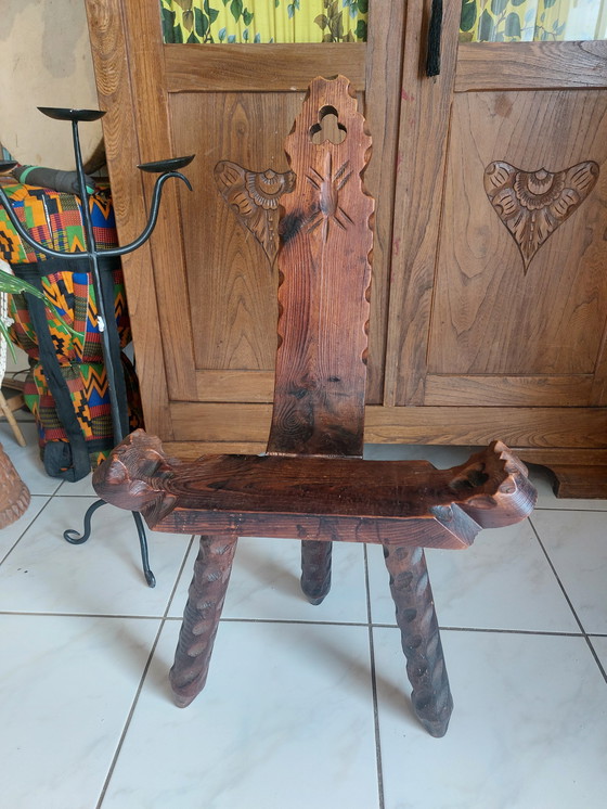 Image 1 of Chaise de maternité espagnole vintage