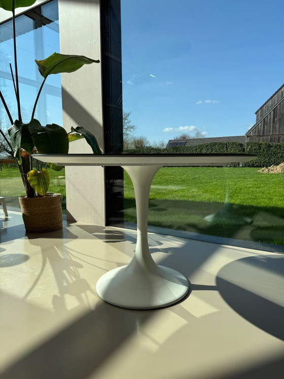 Image 1 of Round dining table Tulipo with solid ceramic tabletop 120cm