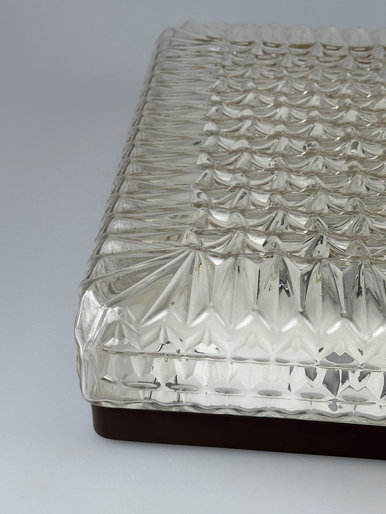 Image 1 of Lampada da soffitto XXL anni '60-'70 Plafoniere in plastica di Ridi Leuchten Germania 