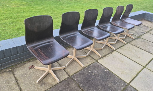 6 sedie vintage per bambini Pagholtz Thur op Seat