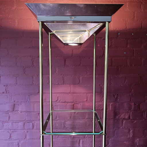 Vetrina/lampada vintage