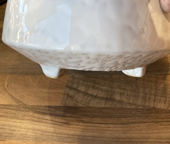 Image 1 of Vetter - Germany - Flower pot, ceramic white