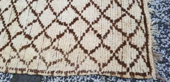 Image 1 of Handgeknoopt Berber tapijt wol 258x161cm