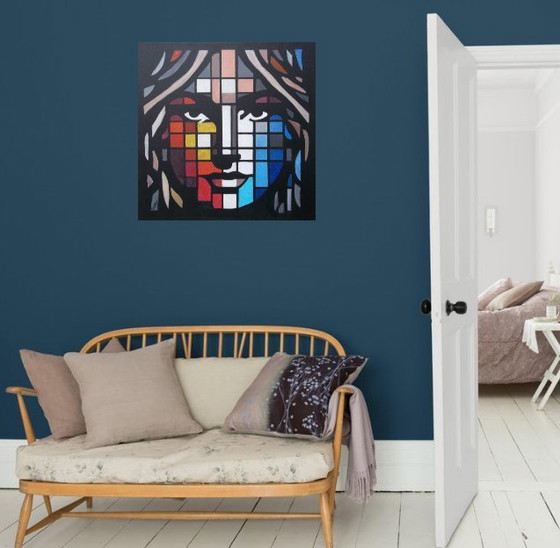 Image 1 of 🌟 "FRAGMENTS d'ÂME": Sublimez Votre Intérieur Avec Une Œuvre D'Art Signée 2LUSS'ART 🌟