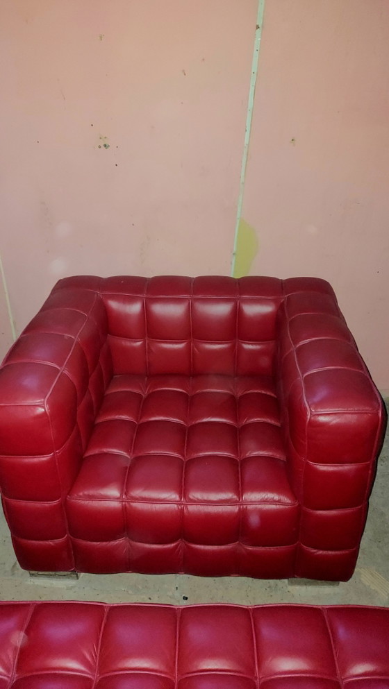 Image 1 of Eyecatcher fauteuil en hocker van G.O.D.