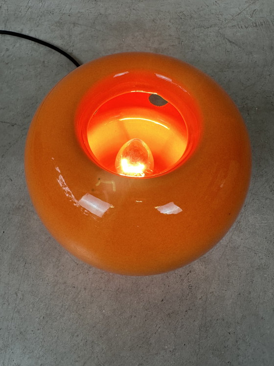 Image 1 of Lampada vintage a forma di fungo in ceramica