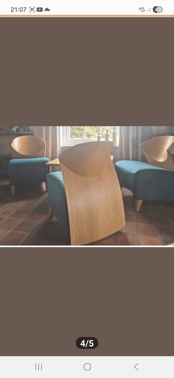 Image 1 of 3 Fora Form model "RAV" vintage Scandinavische design fauteuils