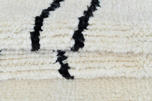 Tapis Beni Ouarain en laine authentique 300cmx150cm