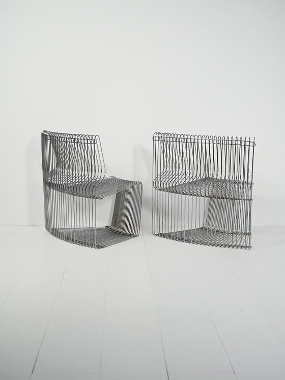 Image 1 of Coppia di poltrone “Pantonova” di Verner Panton