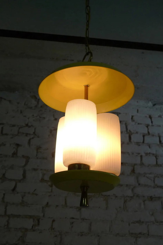 Hanglamp 1950 – Hanglampen, Messing, Vintage (photo 2 of 4)