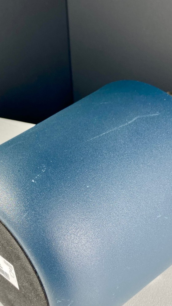 Image 1 of Cesta portátil XLBoom - Portalápices - Organizador de escritorio - Acero inoxidable - Azul