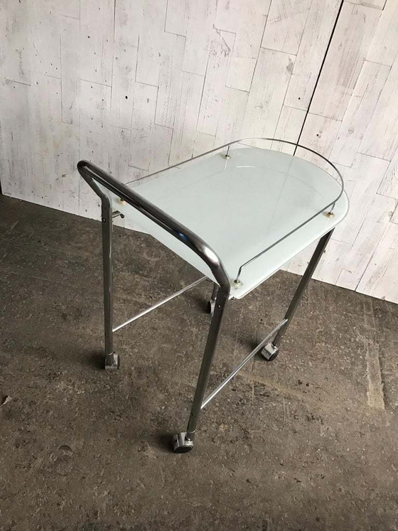Französischer Servierwagen, 1960er Jahre – Glas (photo 3 of 9)