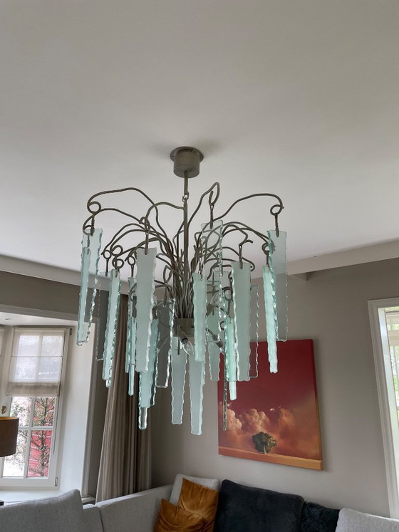 Image 1 of Kronleuchter von Brand und van Egmond „hinter dem Milchglas“