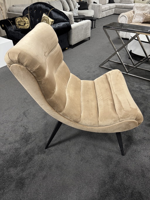 Comfort Fauteuil In Velvet Stof