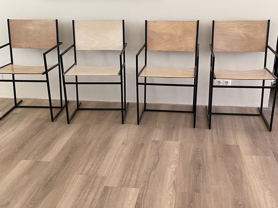 Image 1 of Albert Geertjes diseño holandés AG6 eetkamerstoelen