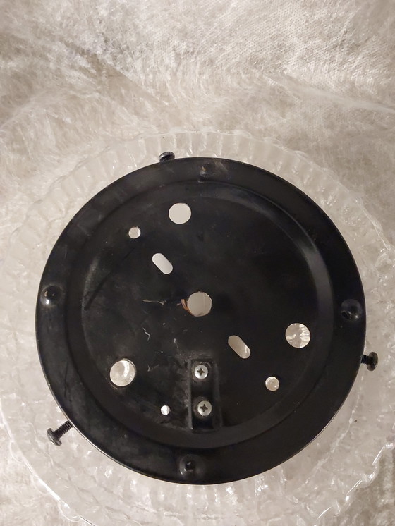 Image 1 of wall lamp with spherical glass / German ceiling or wall lamp from the 1970s