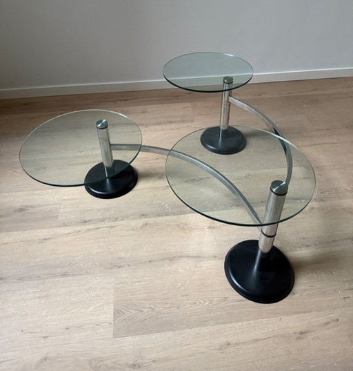 Table basse de rassemblement à plusieurs niveaux