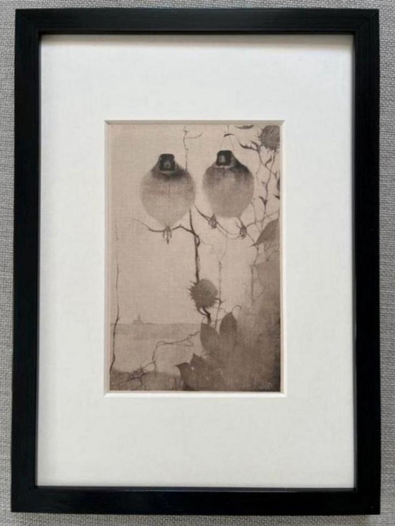Image 1 of Jan Mankes 1889-1920 / Heliogravure Puttertjes in Avondschemering 1923