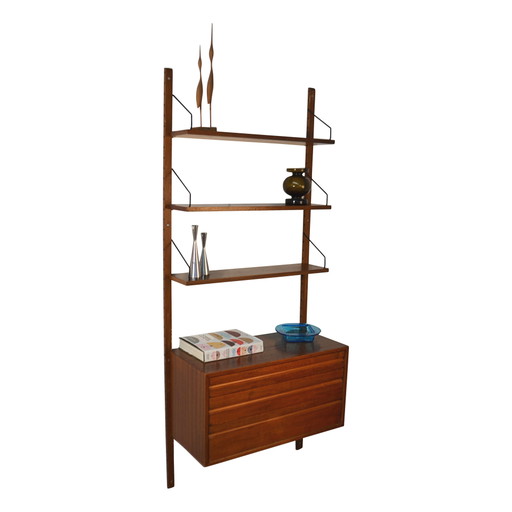 Poul Cadovius Teak-Wohnwandsystem