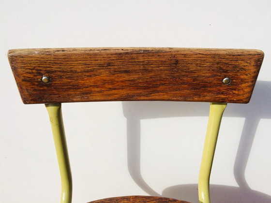 Image 1 of Vintage industrial TUBAX toddler chair [Vintage 50s] children's chair