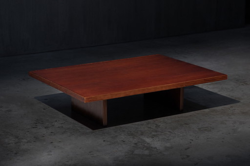Table basse en bambou par Axel Vervoordt, Belgique, années 1980