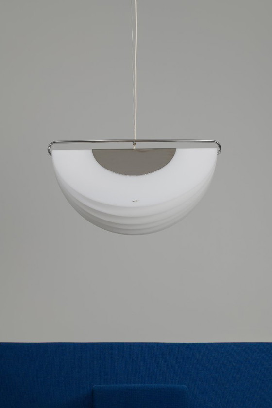 Spicchio Pendant Lamp - Ermanno Lampa & Sergio Brazzoli – iGuzzini, Plastic, Metal, Vintage (photo 9 of 18)