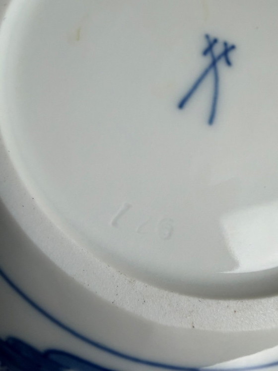 Image 1 of Original Meissen teapot, onion pattern – 1st choice – W 24 cm – excellent condition