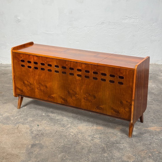 Image 1 of Bedlinnenopslag uit het midden van de eeuw door František Jirák voor Tatra Nábytok, jaren 60