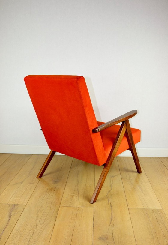 Image 1 of Sillón B-310 VAR de terciopelo estructural naranja - 2 unidades disponibles