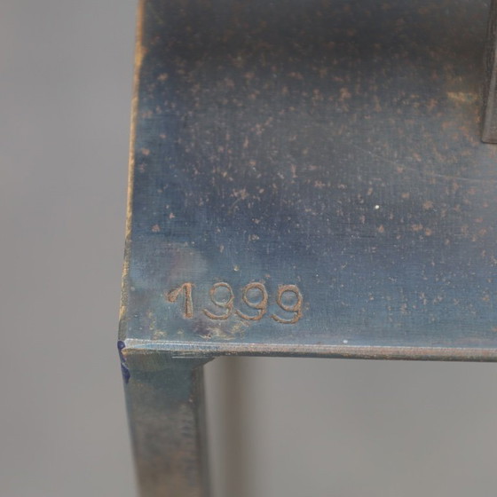 Image 1 of Handgeschnittene Stahlskulptur von Ben Oldenhof, Niederlande, 1999