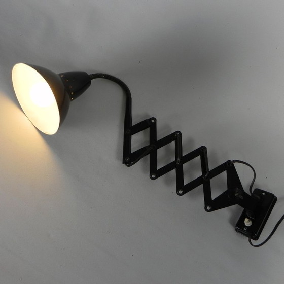 Image 1 of Industrial scissor lamp 1950s