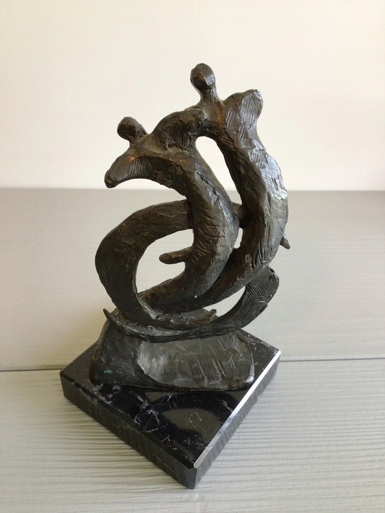 Image 1 of Bronzestatue Bernadette Leijdekkers