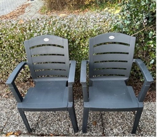 Set di sedie da giardino Hartman - Verde