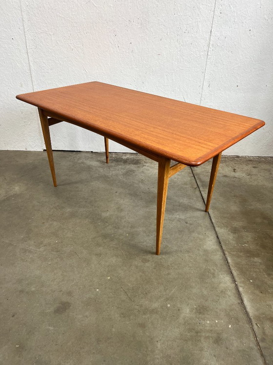 Image 1 of Vintage Restored Danish Coffee Table, 1960s, Teak