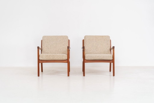 Paar “Senator” Fauteuils van Ole Wanscher voor France & Son (Denemarken, jaren 60). – France & Søn, Wood (photo 2 of 19)