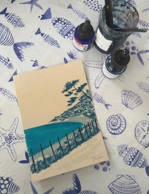 Artist's sketch 21x15cm