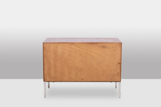 Image 1 of André Monpoix. 3-drawer teak chest of drawers. 1960s.
