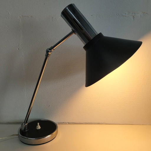 Vintage 60 ies Stilux Milano vintage Tischlampe(n) Schreibtischlampe (schwarz und eine rote)