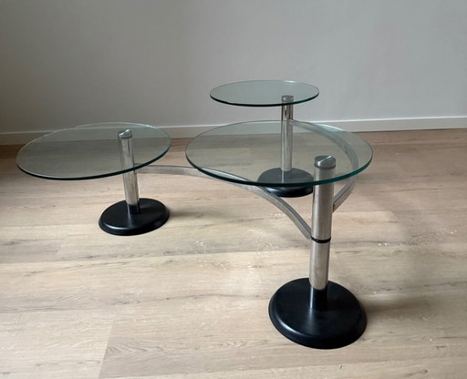 Table basse de rassemblement à plusieurs niveaux