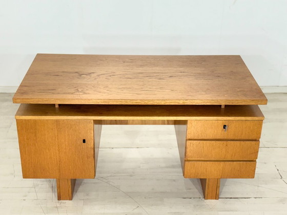 Image 1 of Bellissima scrivania di metà secolo / scrivania da ufficio / tavolo da lavoro vintage / autoportante