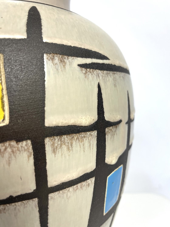 Image 1 of Vintage keramiek vaas, West-Germany