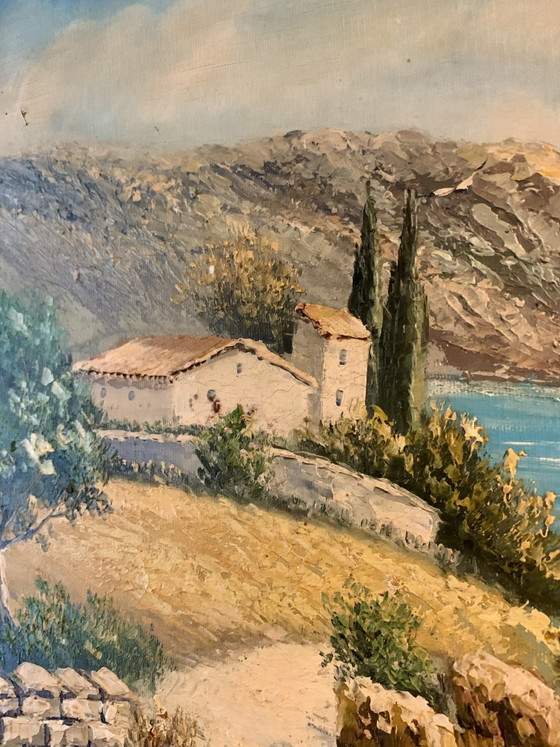 Mediterranean - View of the Esterel By Brandeo – Paintings & Drawings, Wood, Canvas (photo 9 of 15)
