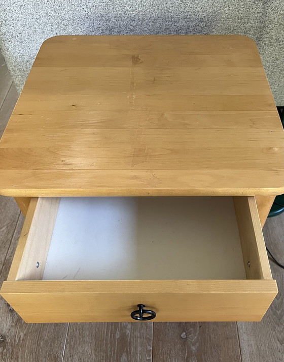 Image 1 of Nachtkastje Björkvalla IKEA vintage