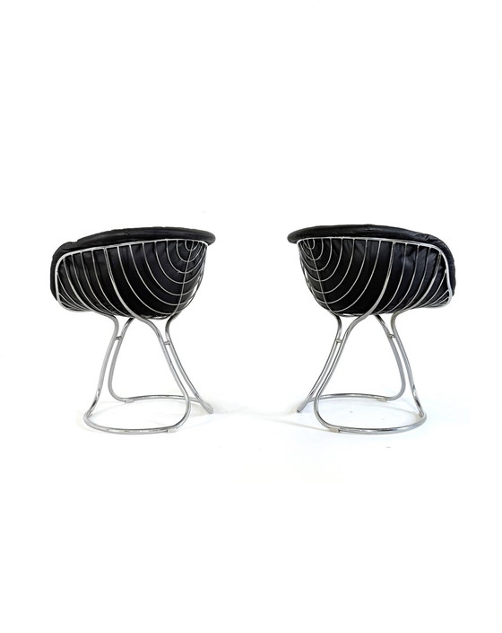 Image 1 of 2x ‘Pan Am’ fauteuil, Gastone Rinaldi, Rima ‘80